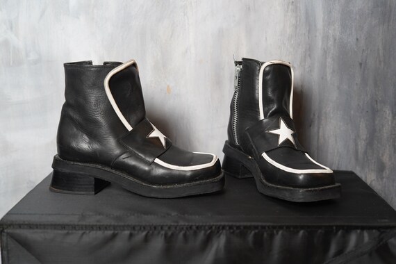 Buffalo ankle deals boots black