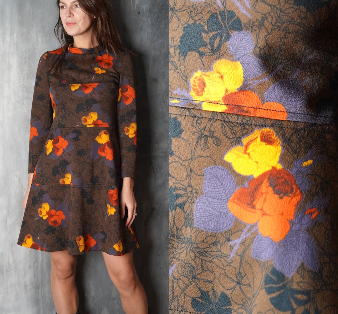 Fiona Vintage Long Sleeve Dress main image 1