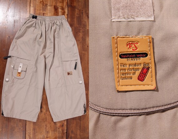 Vintage Cargo Shorts/ 90s Shorts / High 