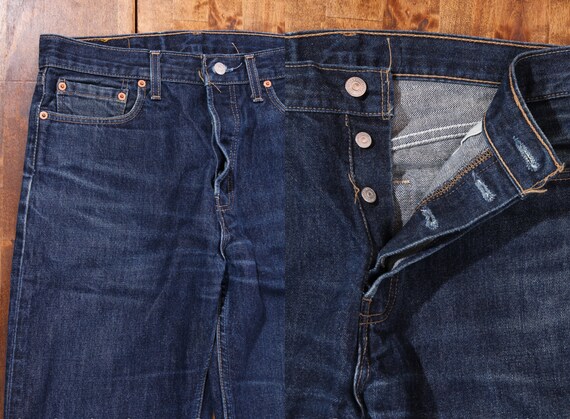 Vintage Levis 590 Blue Jeans W32 L34 / Men Levis Jeans / Women | Etsy  Australia