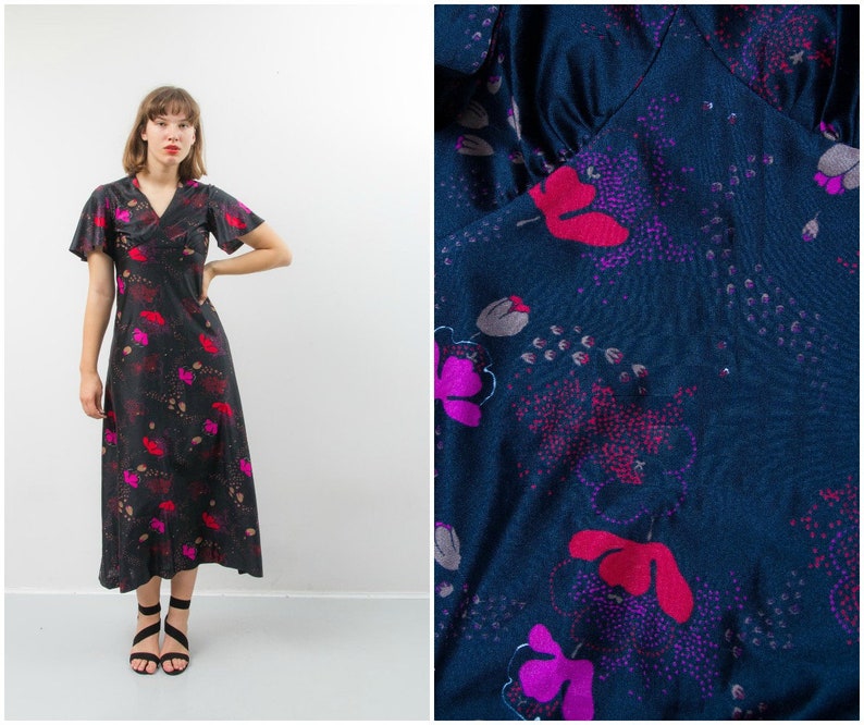 boho vintage maxi dress