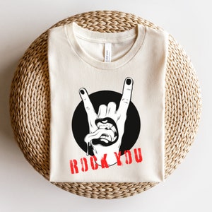 Rock Band Shirt, Rock And Roll, Gift For Her, SVG, PNG, PDF, Sublimation Designs, Instant Download