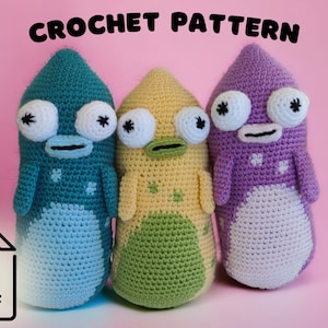 Crochet Pattern: Solar Opposites Pupa Plush (PDF Download)