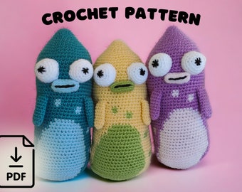 Crochet Pattern: Solar Opposites Pupa Plush (PDF Download)
