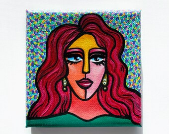 Adele Original Abstract Painting | Feminine Abstraction Collection