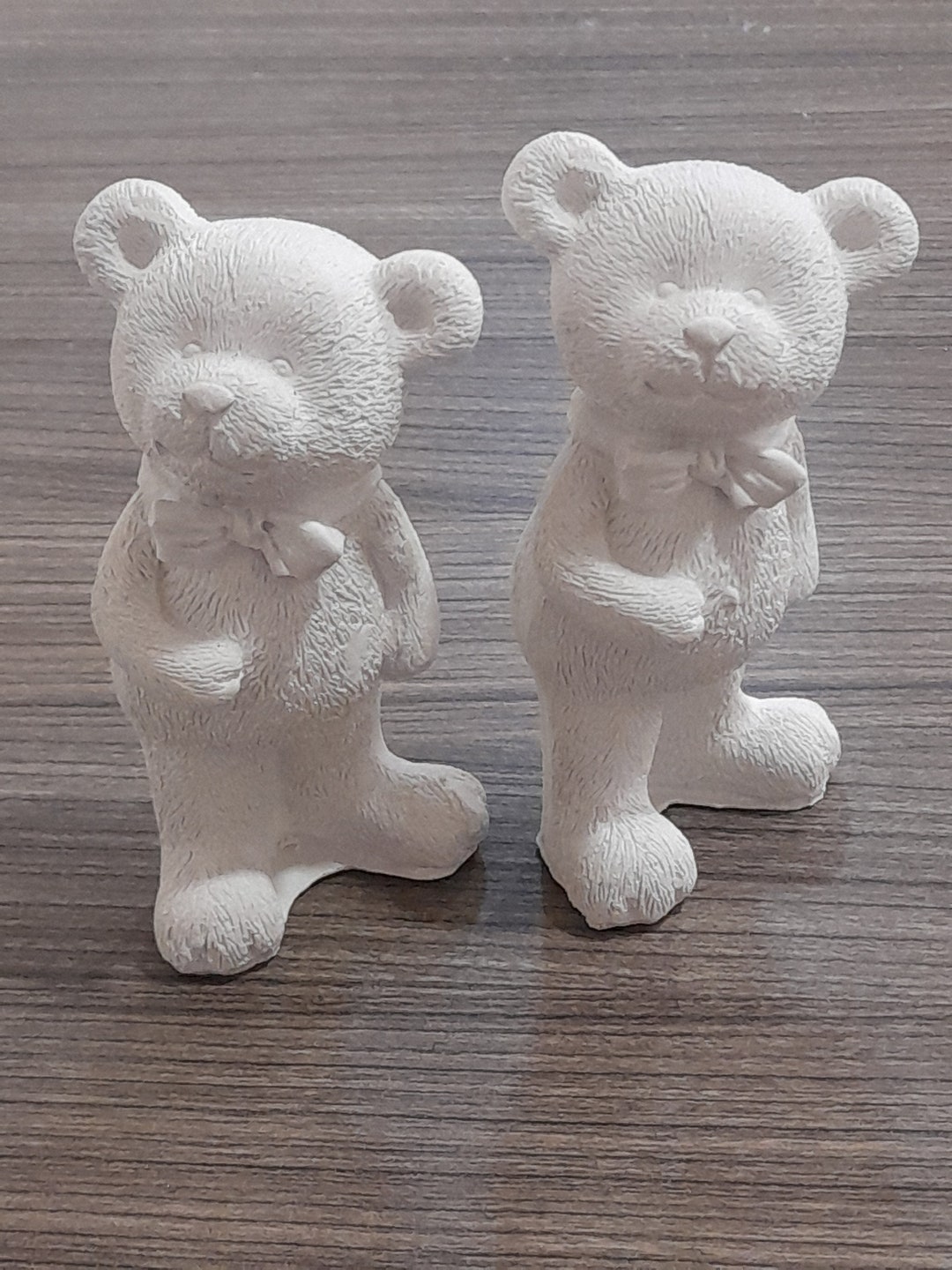 Plaster Bear Ready to Paint Bear Figurine Bear Sculpture Etsy