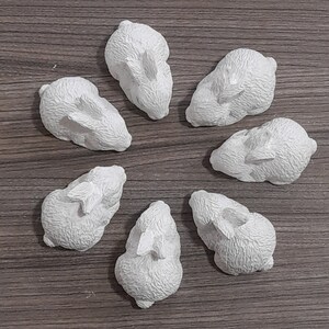 Plaster Figure of a Rabbit to Color, Plaster Rabbit Figure Ready to ...