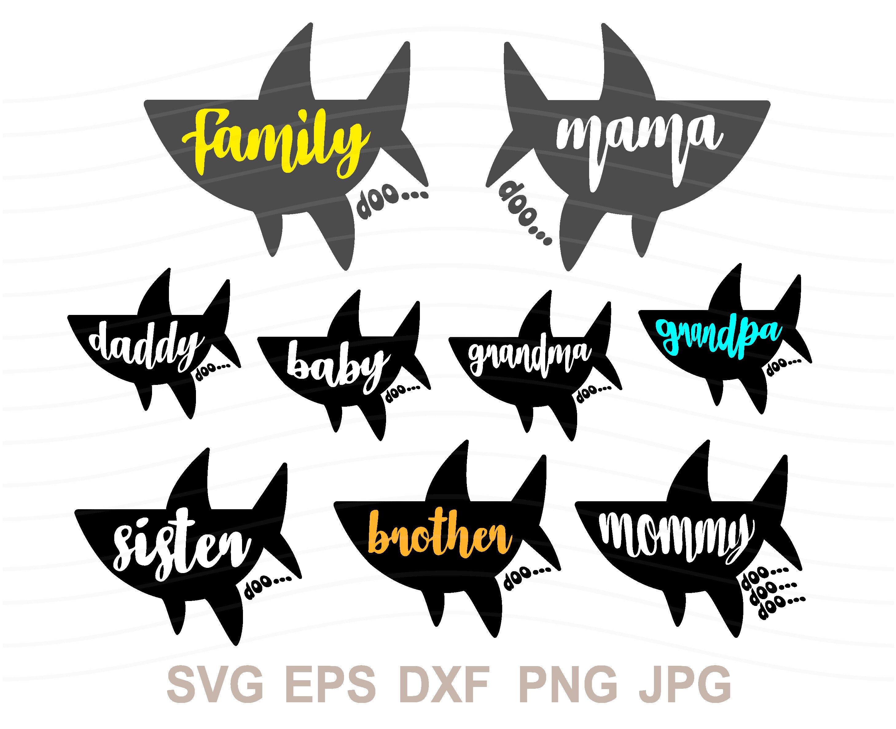Shark Family Svg Family Shark Clipart Shark Bundle Svg Mama Etsy Shark Family Svg Family Shark Clipart Shark Bundle Svg Mama Etsy