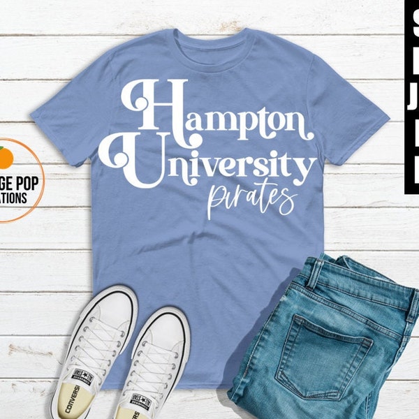 Hampton University SVG | HBCU | College Football