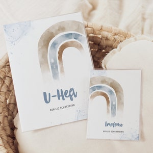 Set U-Heft und Impfpass personalisiert BEN, bitte Produktdetails lesen