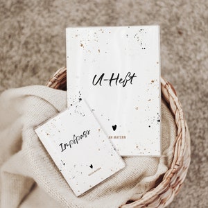 Set U-Heft und Impfpass personalisiert "Sprinkle", bitte Produktdetails lesen
