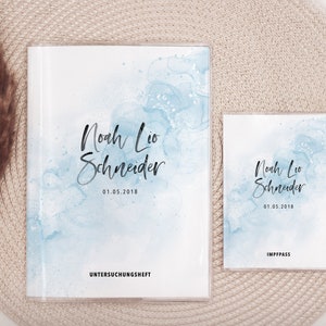 Set U-Heft und Impfpass personalisiert "Oceanlove" ,, bitte Produktdetails lesen