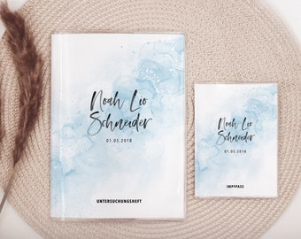 Set U-booklet and vaccination certificate personalized "Oceanlove", please read product details