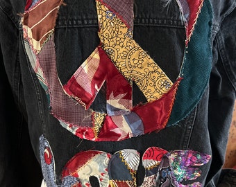 Upcycled Jean Jacket