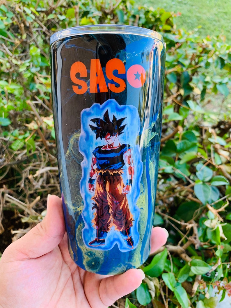 Dragon Ball Z Tumbler Etsy
