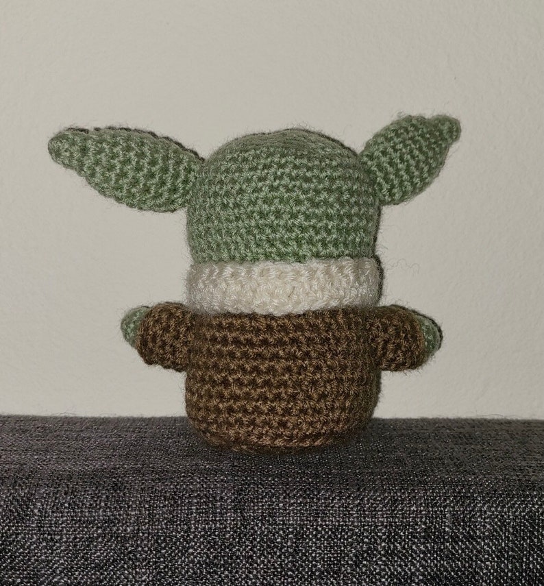Baby Yoda - Star Wars inspired crochet amigurumi plush image 2