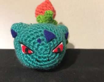 Ivysaur - Pokémon inspired crochet amigurumi plush