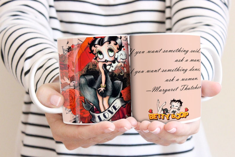 Pack Betty Boop 45 Feminist Message Mug Templates