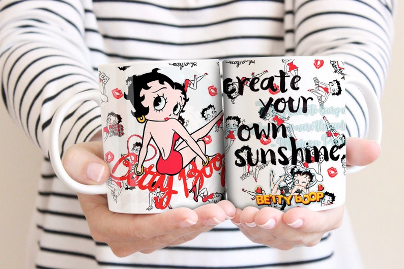Pack Betty Boop 45 Feminist Message Mug Templates