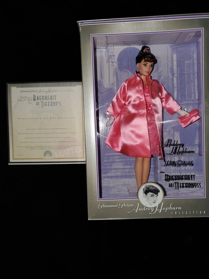 audrey hepburn barbie doll breakfast at tiffany's