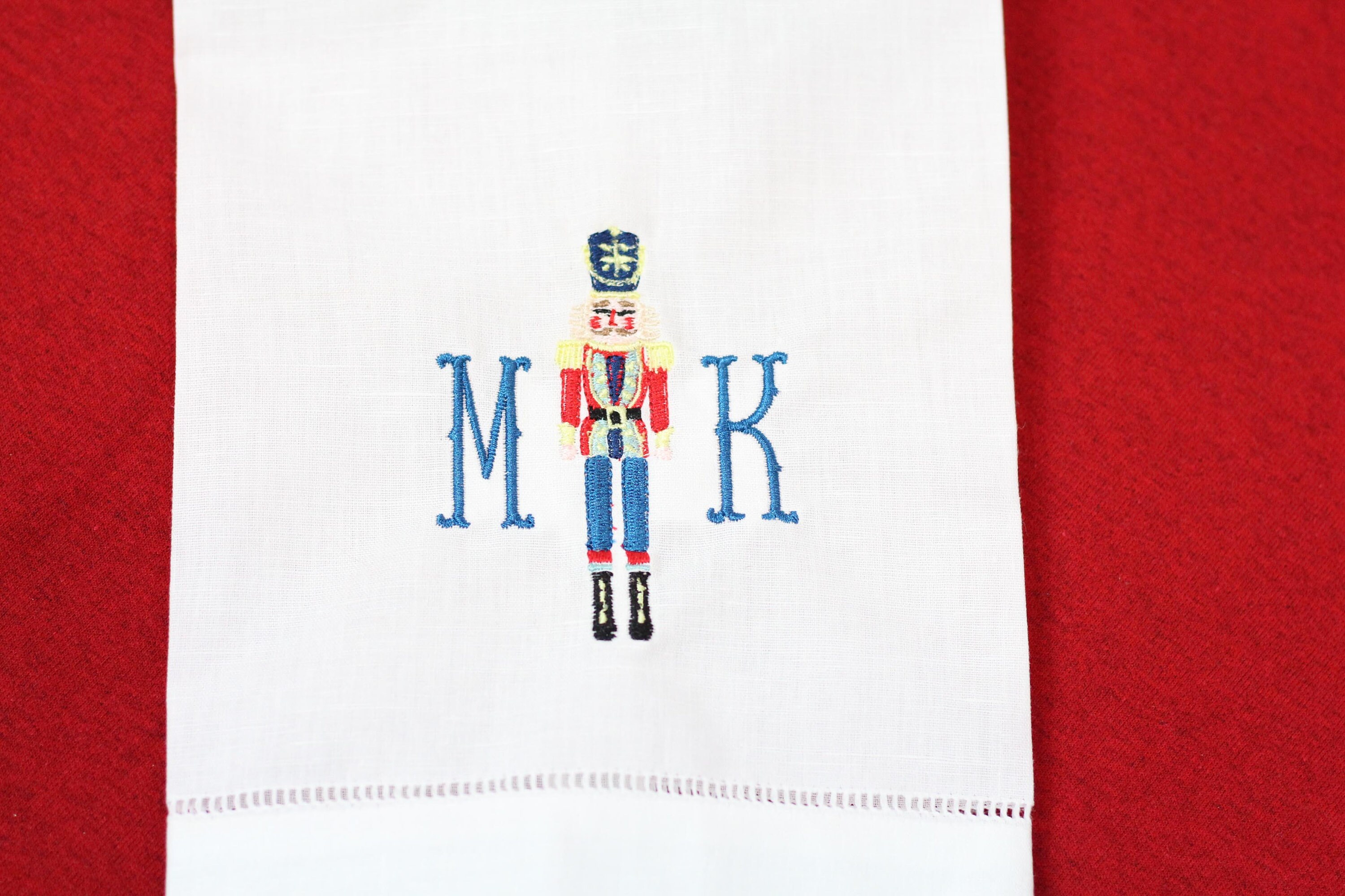 Christmas Hand Towel Holiday Hand Towel Personalized Hand Etsy