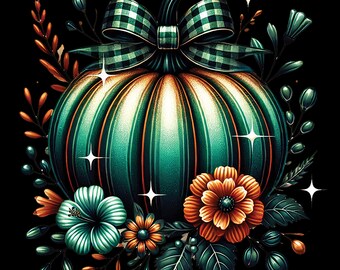 Coquette Bow Pumpkin Png, Sparkly Pumpkin Png, Fall Bow Shirt Design, Fall Bow Sublimation, Pumpkin Patch Png, Thanksgiving Png, Fall Png