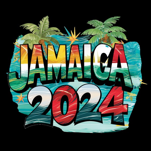 Jamaica 2024, Family vacation png Travel png,Vacay mode Png,Adventure Png Bachelorette png,Bride png,Trendy Travel Shirt Design