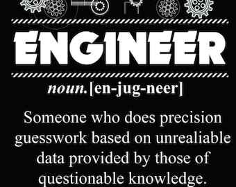 Engineer noun funny png Digital Download Sublimation Screen Print Design Graphic T-shirts Mugs Hats Stickers Bags  face mask