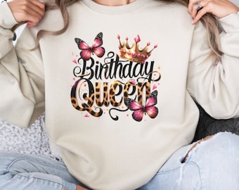 Birthday queen png sublimation design download, birthday party png, birthday png design,birthday png, sublimate design download gift 300 dpi