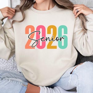 Senior Class of 2026 PNG | Graduation 2026 Sublimation Design | DTF Transfer | Senior 2026 Shirt Design | Digital Download