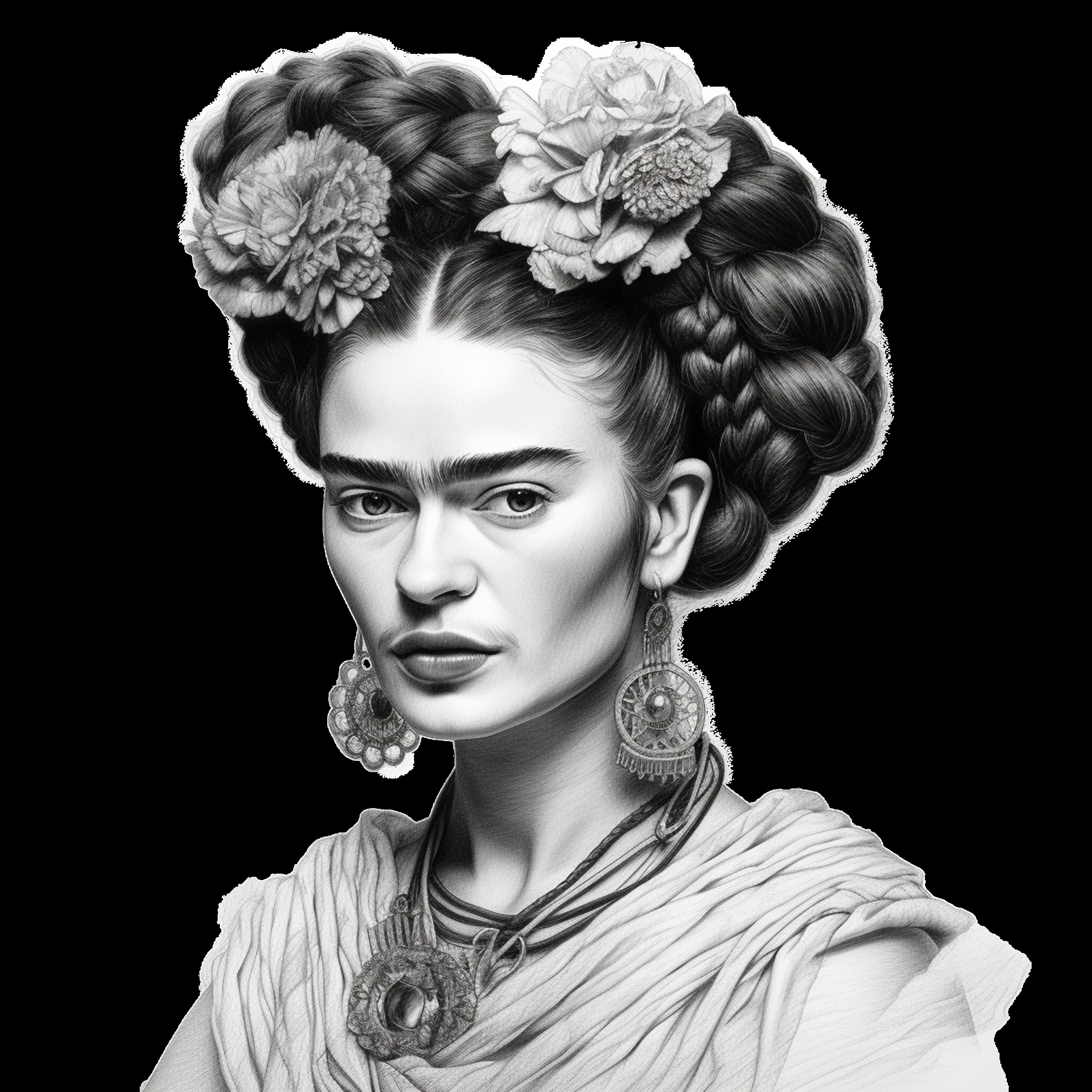 Frida Png Digital Download Sublimation Screen Print Design Graphic ...