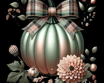 Coquette Bow Pumpkin Png, Sparkly Pumpkin Png, Fall Bow Shirt Design, Fall Bow Sublimation, Pumpkin Patch Png, Thanksgiving Png, Fall Png