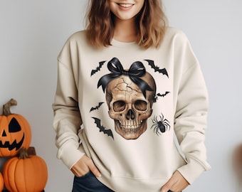 Halloween Skull Bow png, Coquette Bow Halloween png, Halloween png, Skeleton png, Spooky Season png, Coquette png, Sublimation png designs