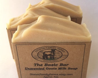 Unscented Goats Milk Soap