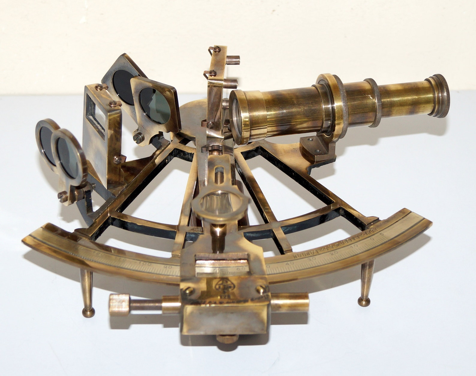 Solid brass working sextant ship astrolabe marine navigation Etsy
