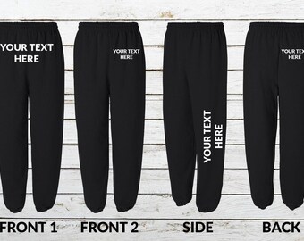 personalised sweatpants
