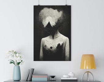 Artwork "Sleepwalking" - Giclée Art Print, Surreal, Abstract, Fine Art Print, Wall Art, Figurative Art, Poster, Matte finish