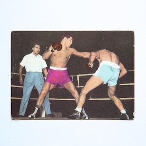 Max Schmeling und Peter Müller Boxsport Heinerle Sammelbild