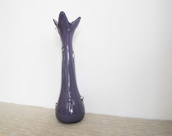 Rare vase made of Murano glass Italy 18 in // Rare vase made of Murano glass Italy 46 cm