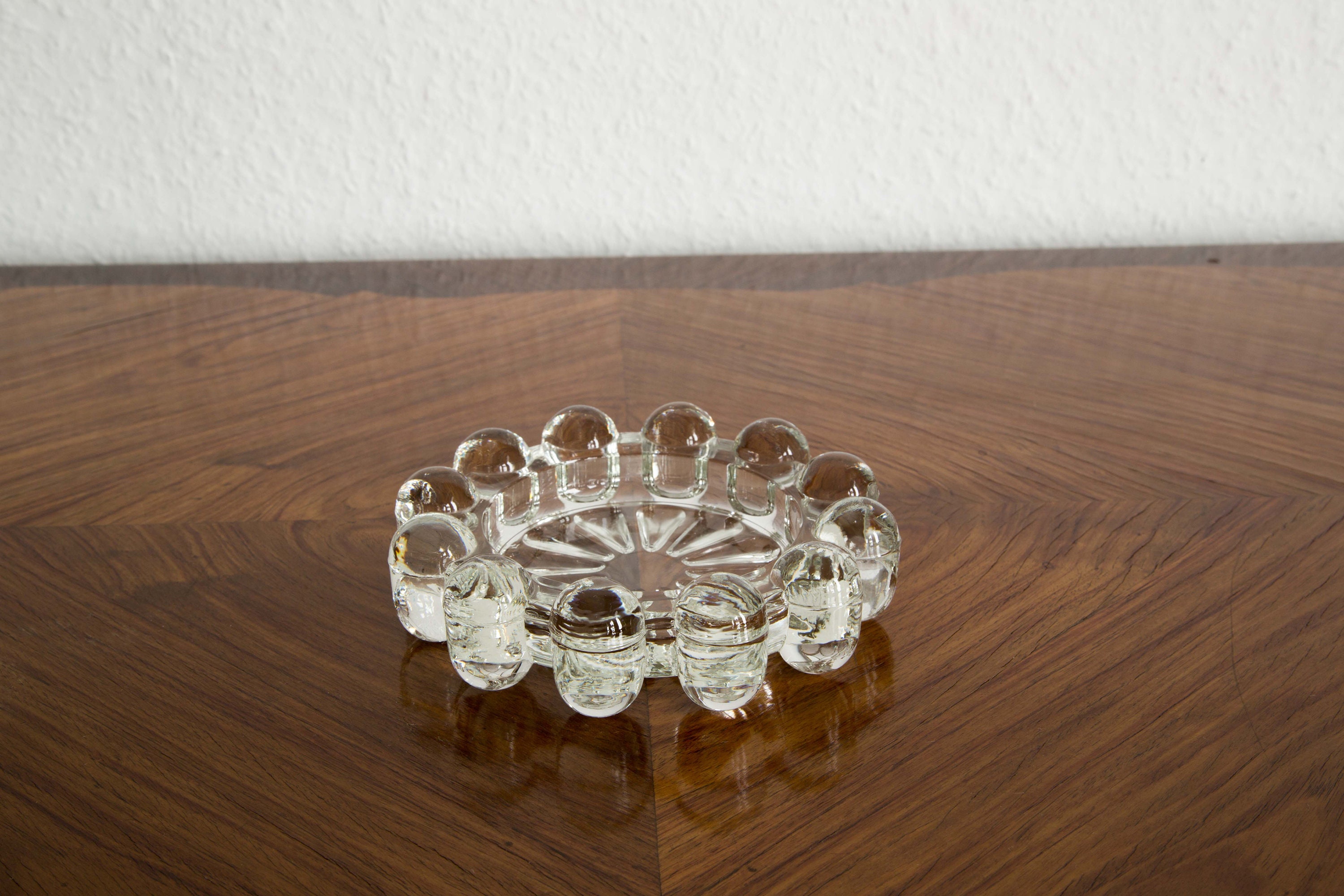 イタリアのデザイナー ムラーノガラスの灰皿 激レア // イタリアの