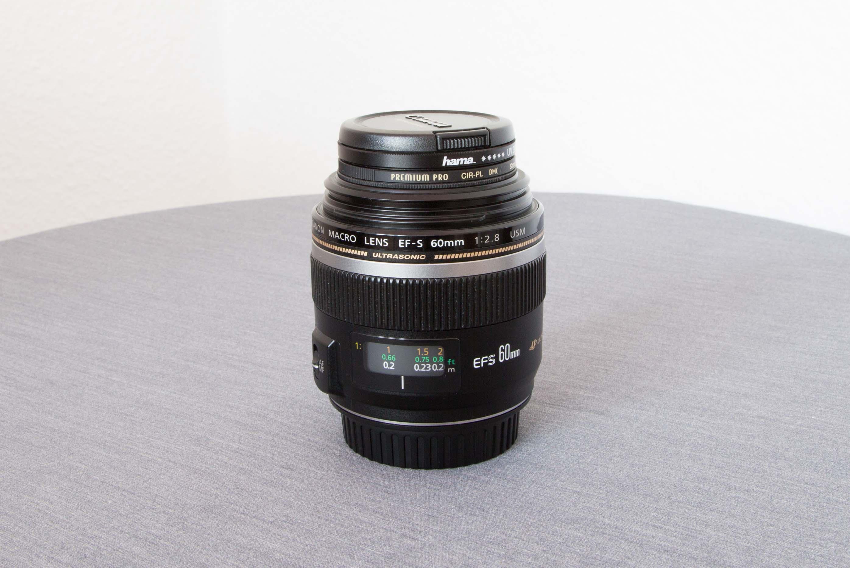 Original Canon Lens EFS 60 Mm, Macro Lens EF-S 60 Mm 1:2.8 USM