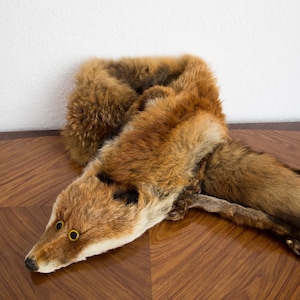 Fur Stole Scarf European Red Fox // Pelzstola Pelzschal Europäischer Rotfuchs