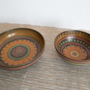 True Vintage Keramik Schalen Set Skandinavisch Design / Ensemble de bol en céramique Design scandinave