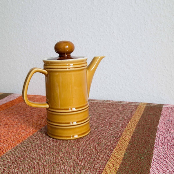 Seltenes Skandinavisch Design Kaffee Tee Kanne Keramik Glasiert // Rare Scandinavian Design Coffee Tea Pot Ceramic Glazed