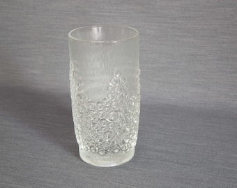 Artistic drinking glass, design by La Rochére, France, high quality, decorative, glass, rare, 250 ml