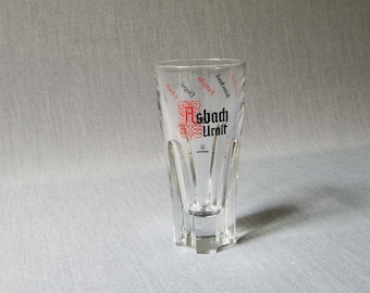 Asbach Uralt Likörglas, Longdrinkglas für Cola mit Asbach, Genussglas, Sammlerausgabe, Original VINTAGE, originales, 2 cl, 4 cl, 100 ml