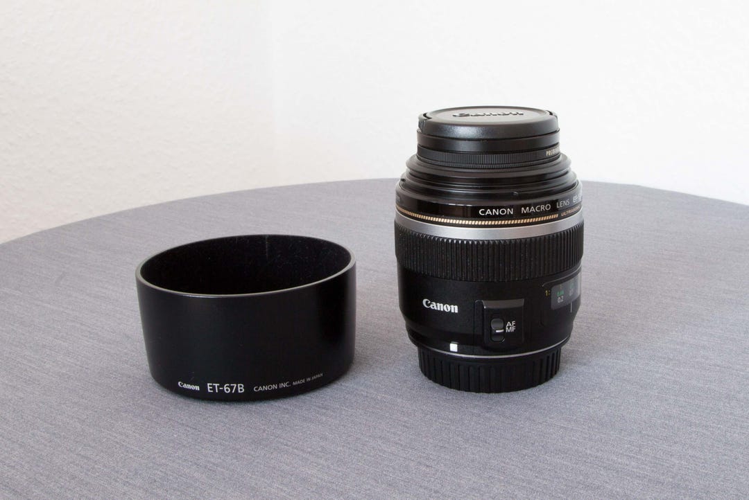 Original Canon Lens EFS 60 Mm, Macro Lens EF-S 60 Mm 1:2.8 USM