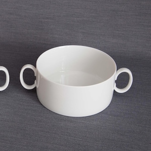 Soup plate by Thomas, side plate, dessert plate, delicate porcelain, modern design, high quality, elegant, subtle, manufactory, 200 ml