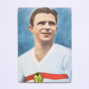 Reihe der Weltklassespieler Ferenc Puskas (Real Madrid) Heinerle Sammelbild
