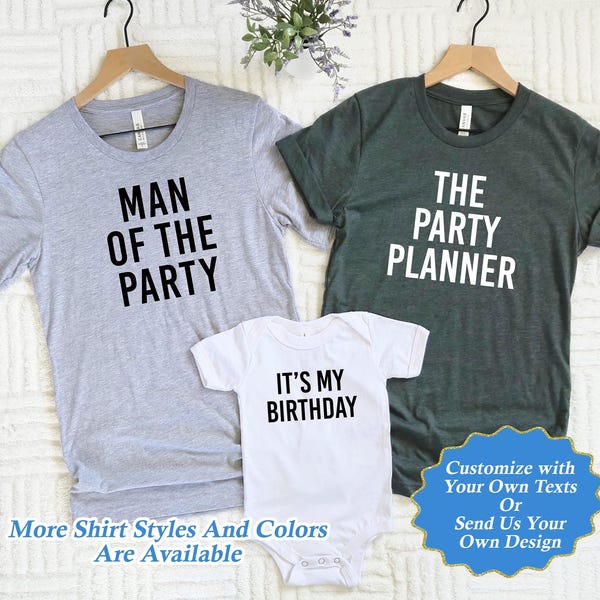 Custom T-Shirts | Personalized Matching Shirts for Groups & Families | Design Your Own Shirt | Customized Tees